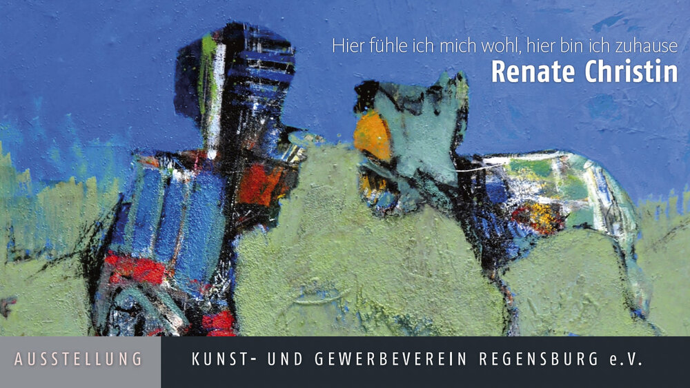 Haus mit Garten 2016-2024 115x125 cm Mischtechnik